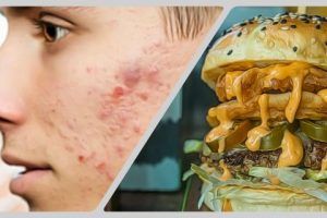 alimentos que producen acné